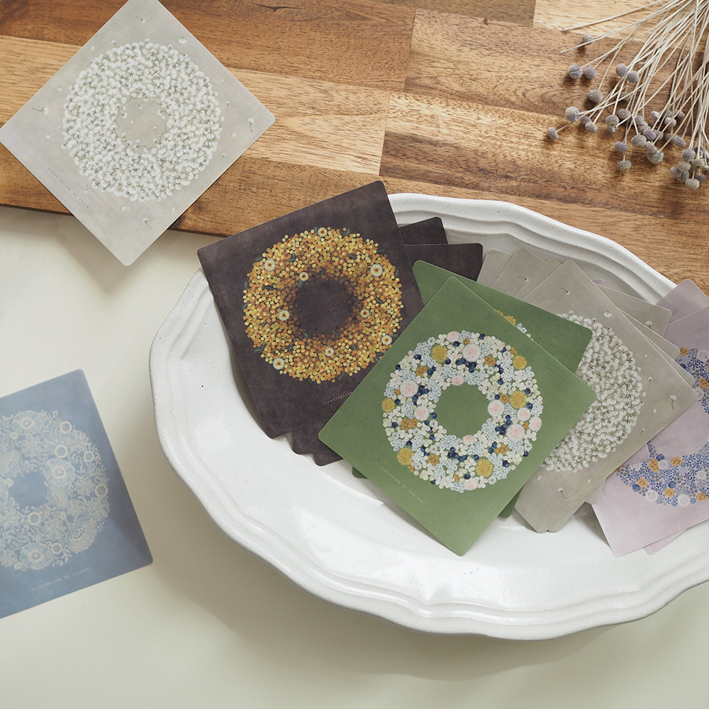 水彩ポスターフレーム付とステーショナリーセット（あこがれ）